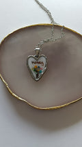 Collana con ciondolo personalizzato con i peli del tuo animale del cuore