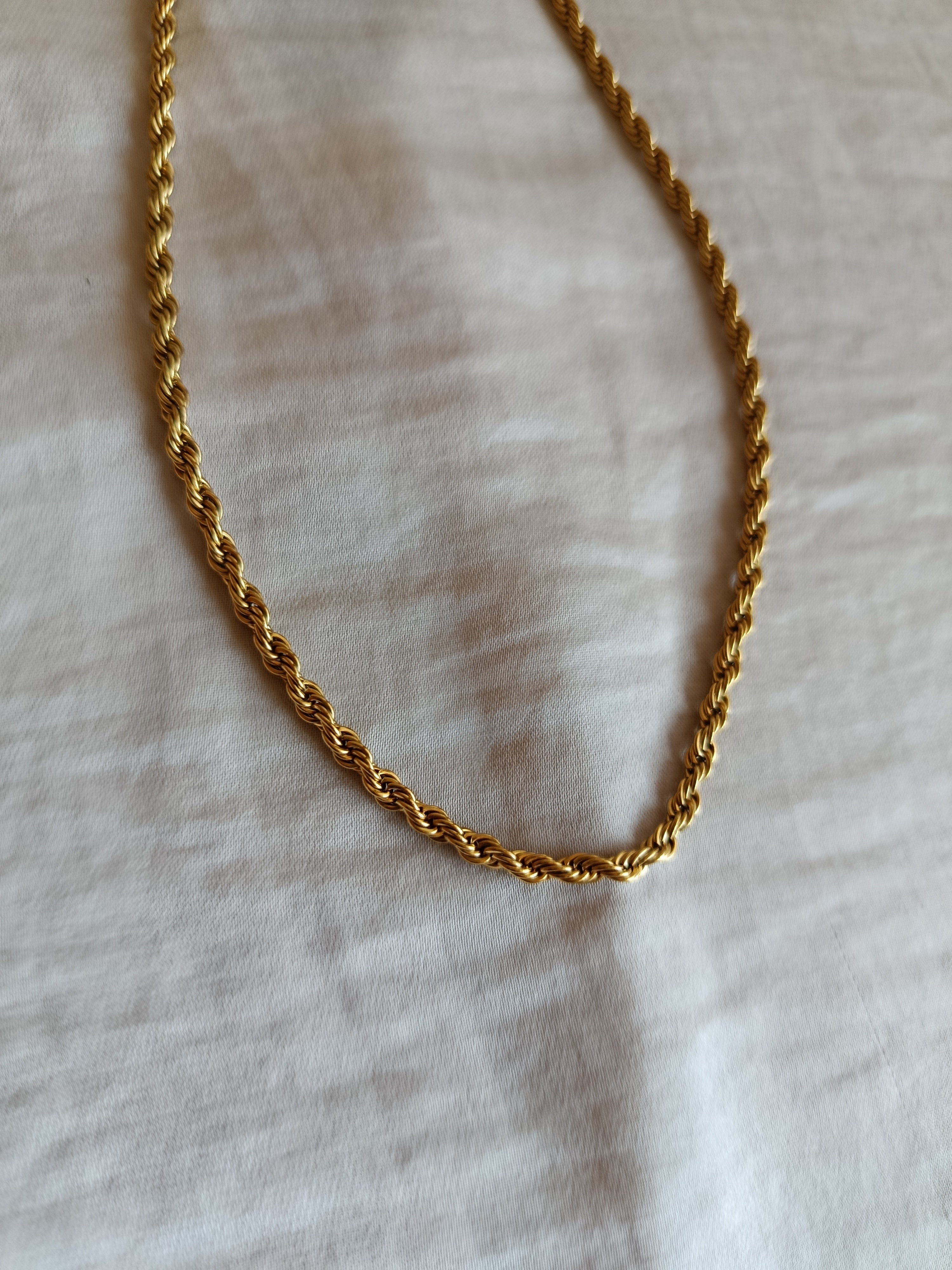 Collana corda Gold