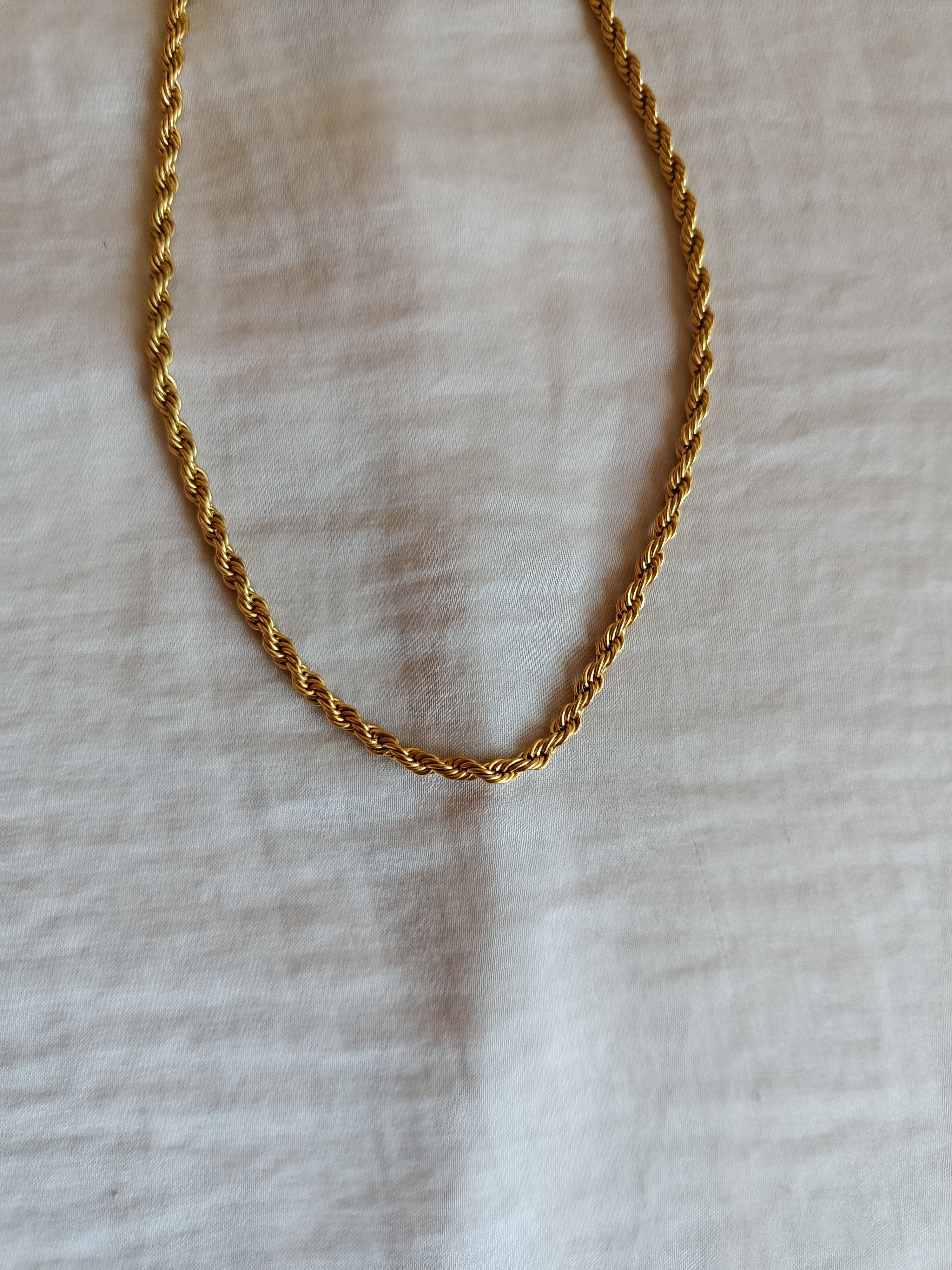 Collana corda Gold