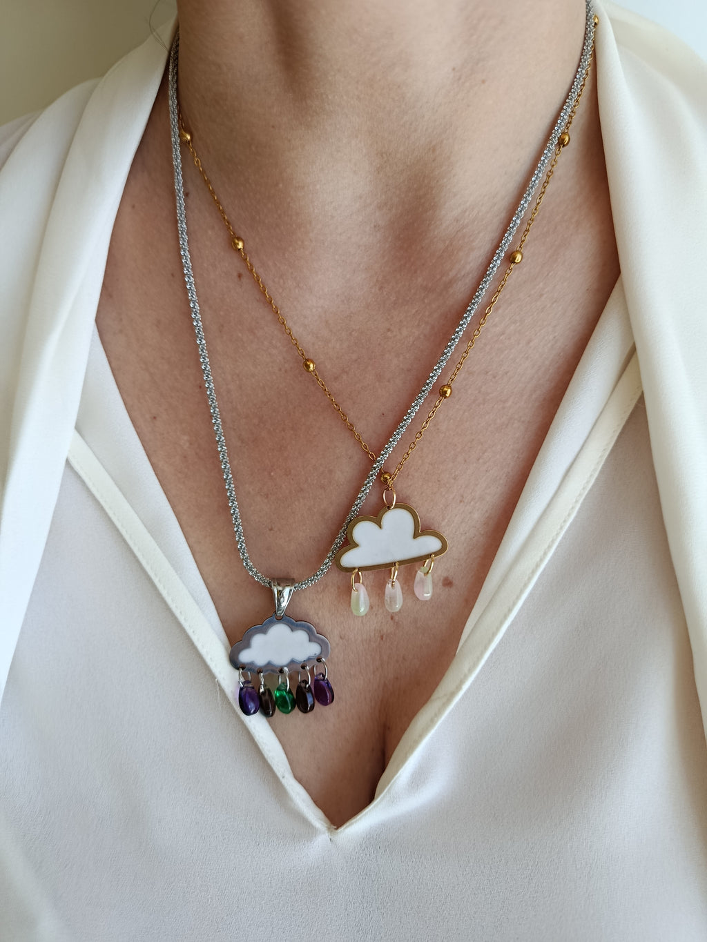 Collana a pallini
