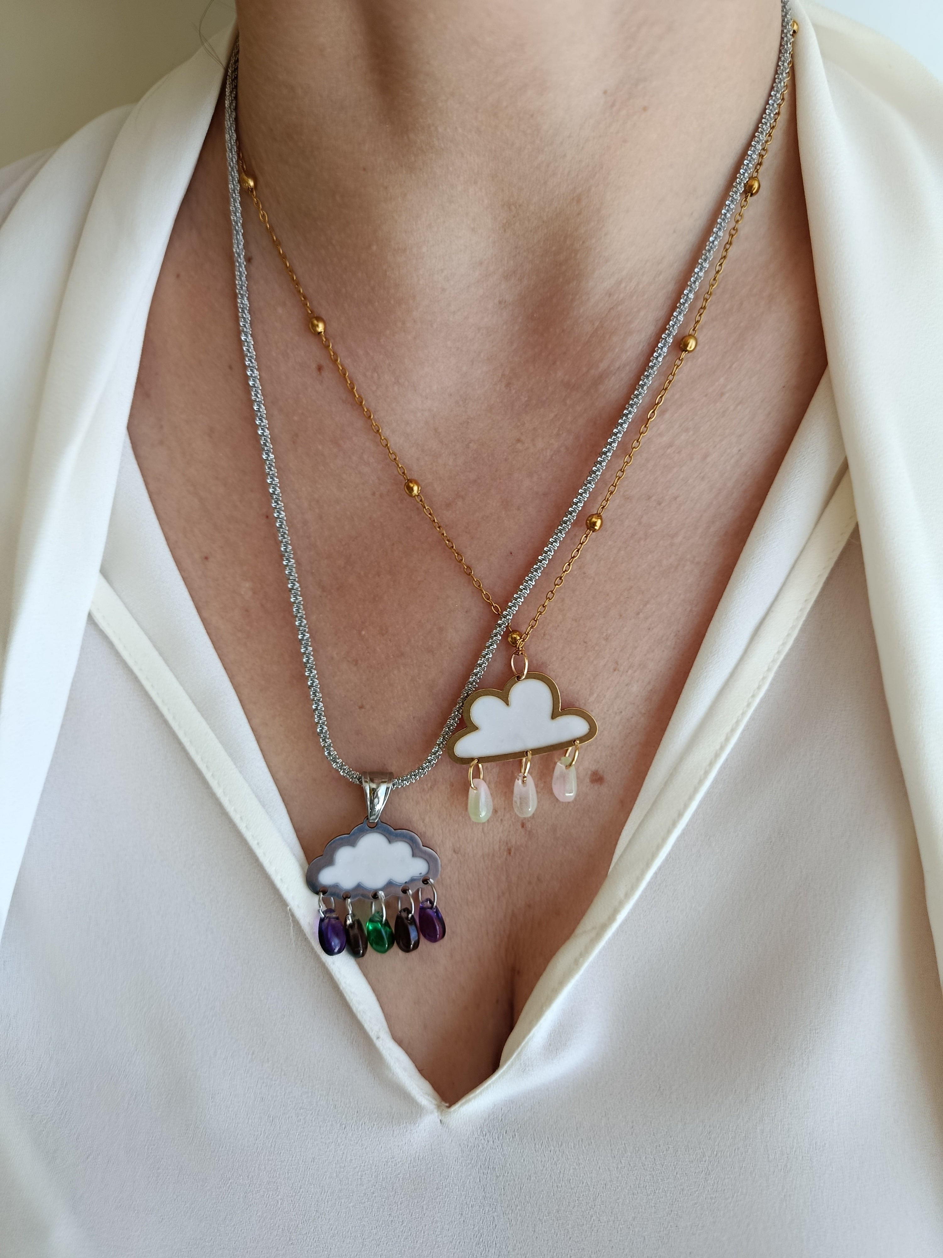 Collana a pallini